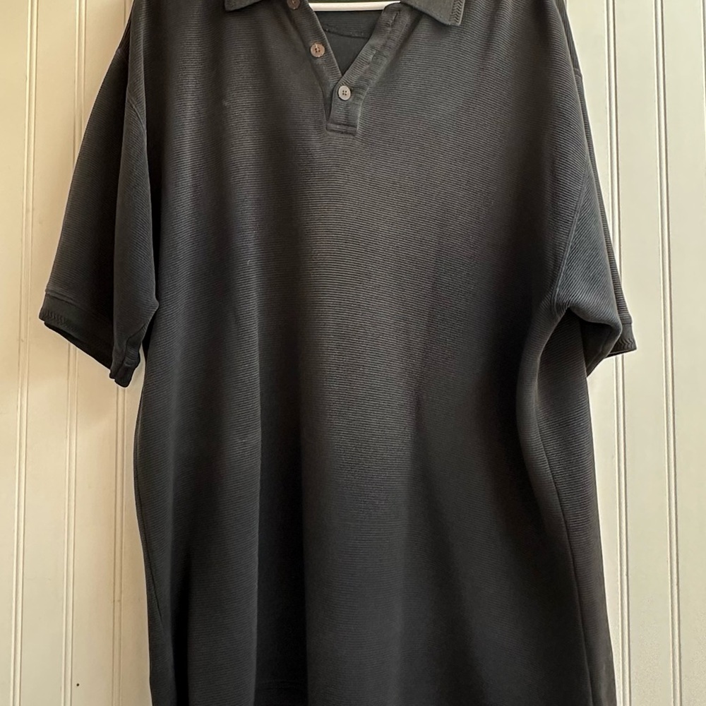 Vintage Tommy Bahama Charcoal Polo Shirt